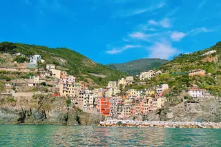 vista mare di riomaggiore cinque terre 