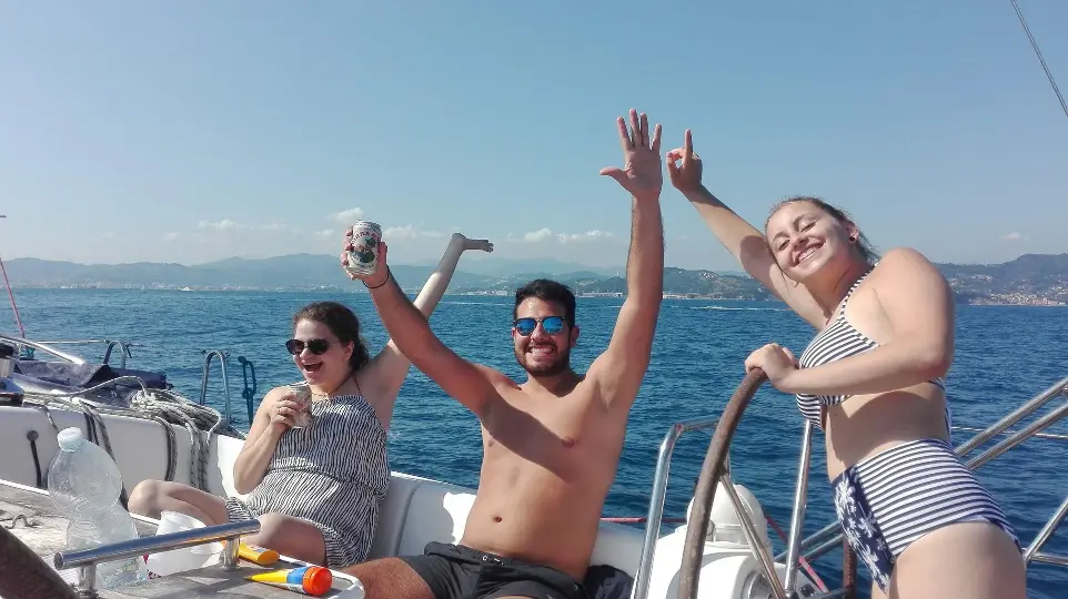 divertimento in barca cinque terre